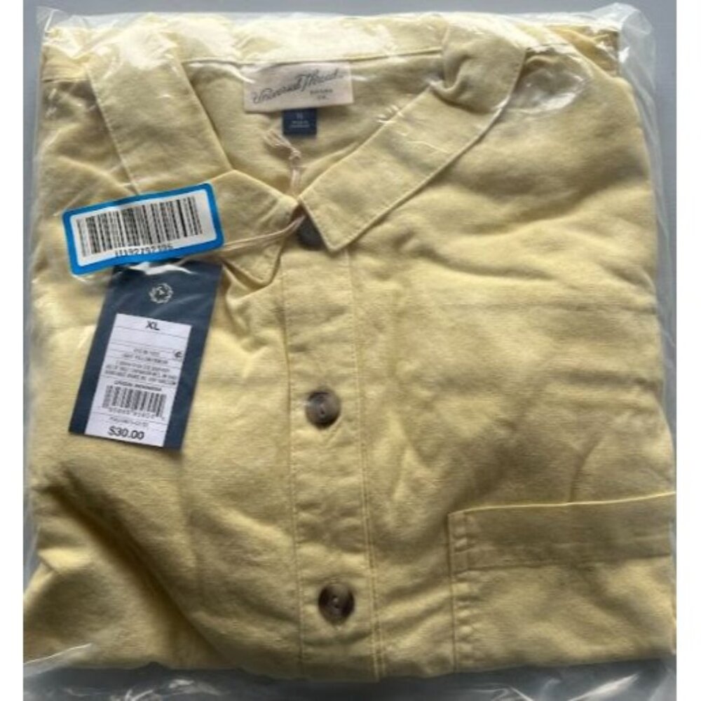 Universal Thread Women's Romper Short Sleeve Boilersuit Light Yellow XL - Picture 3 of 4
